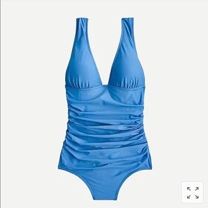 Ruched one-piece JCREW Swimsuit